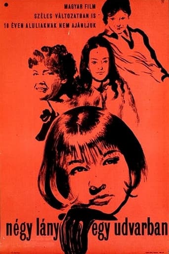 Four Girls in a Courtyard poster