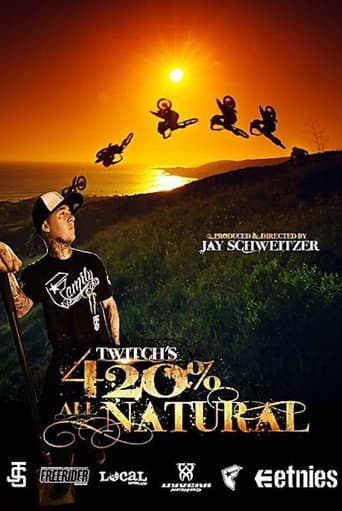 Twitch's 420% All Natural poster