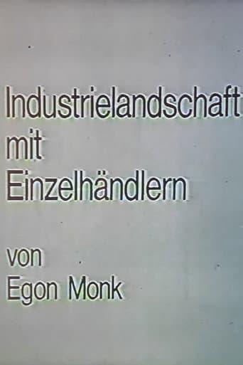 Industrielandschaft mit Einzelhändlern poster