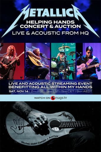 Metallica Helping Hands Concert & Auction: Live & Acoustic From HQ poster