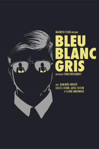 Bleu Blanc Gris poster