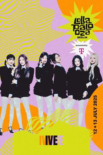 IVE Live at Lollapalooza Paris 2025 poster