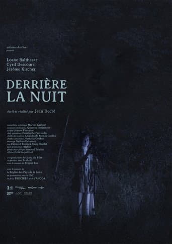 Behind the night poster