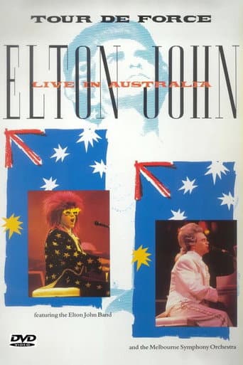 Elton John: Live in Australia 1986 poster