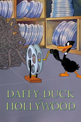 Daffy Duck in Hollywood poster