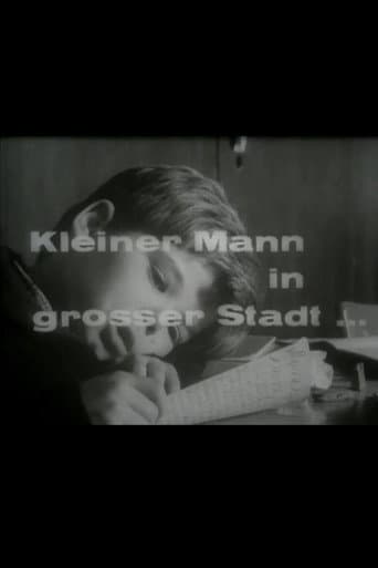 Kleiner Mann in grosser Stadt... poster