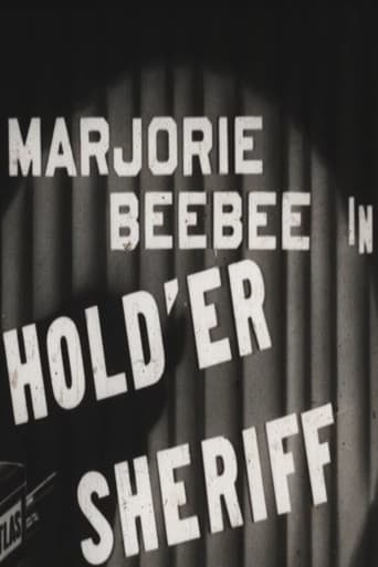 Hold 'er Sheriff poster