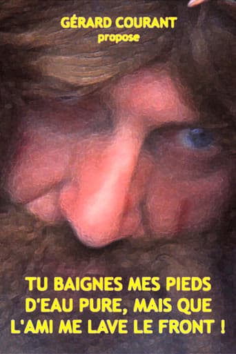 Tu baignes mes pieds d'eau pure, mais que l'ami me lave le front ! poster