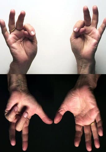For Beginners (all the combinations of the thumb and finger) poster