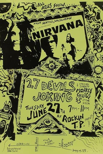 Nirvana: Rockin’ T.P., Santa Fe 1989 poster