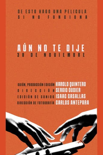 Aún no te dije poster