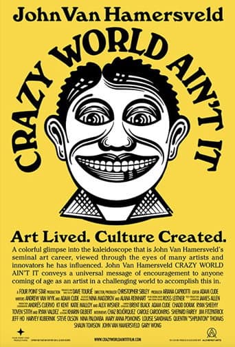 John Van Hamersveld Crazy World Ain't It poster
