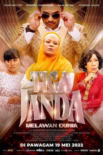 Sinposis Filem Tiga Janda Melawan Dunia poster