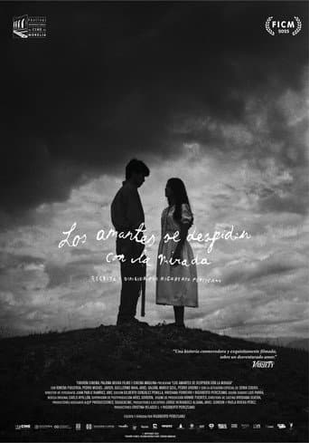 Lovers bid farewell with a glance poster