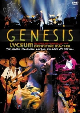 Genesis - Live in London: The Lyceum Tapes May 7, 1980 poster