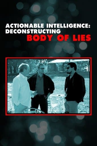 Actionable Intelligence: Deconstructing 'Body of Lies' poster