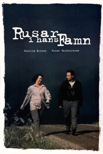 Rusar i hans famn poster