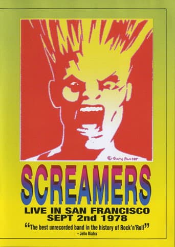 Screamers – Live In San Francisco: Sept 2nd 1978 poster