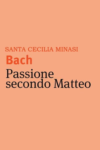 Minasi/ Bach - Passione secondo Matteo poster