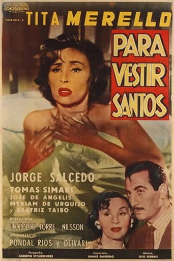 Para vestir santos poster