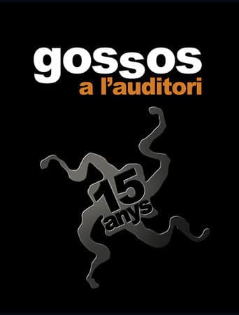 Gossos a l'auditori 15 anys poster