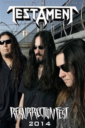 Testament: [2014] Resurrection Fest poster