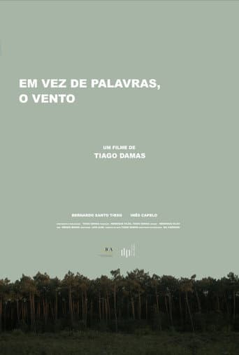 Em vez de palavras, o vento poster