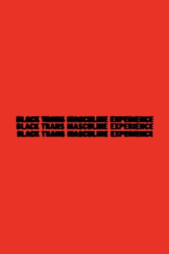 Black Trans Masculine Experience poster