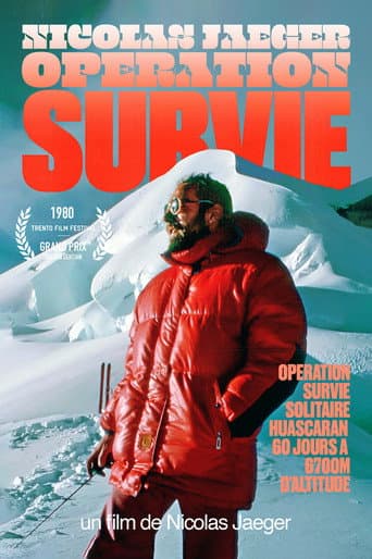Opération Survie Solitaire Huascaran poster