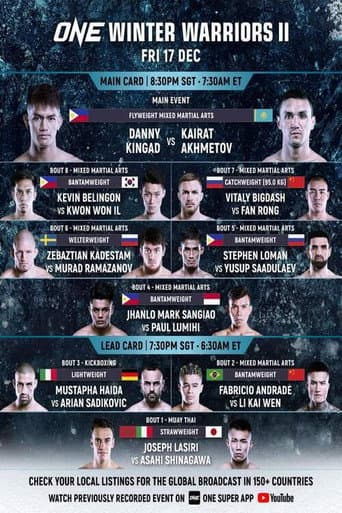 One Championship: Winter Warriors II poster