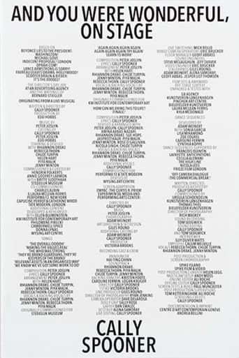 And You Were Wonderful, On Stage poster