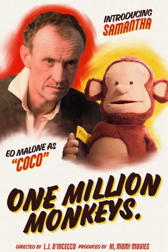 ONE MILLION MONKEYS. poster