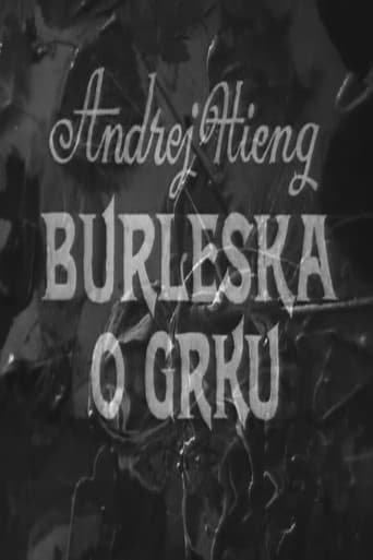 A Burlesque about the Greek poster