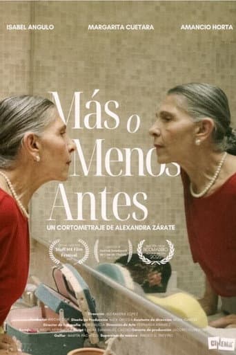 Más o menos antes poster