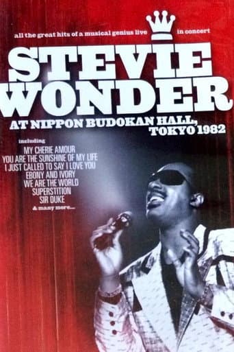 Stevie Wonder: Live at Nippon Budokan Hall, Tokyo 1982 poster