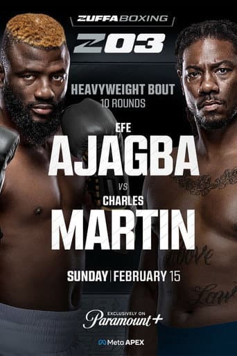 Zuffa Boxing 03 poster