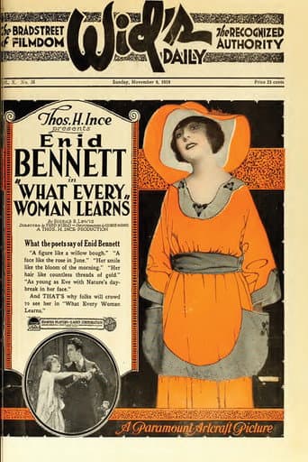 What Every Woman Learns poster