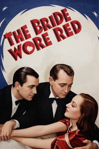 The Bride Wore Red poster