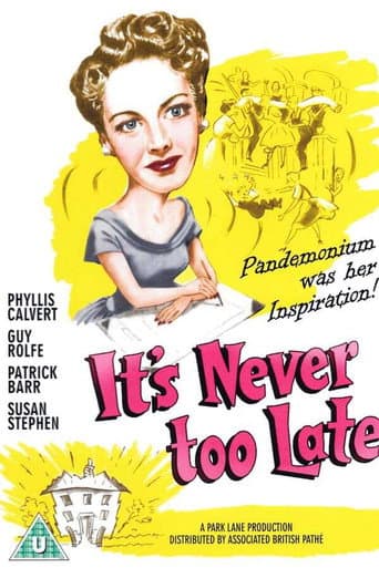 It's Never Too Late poster