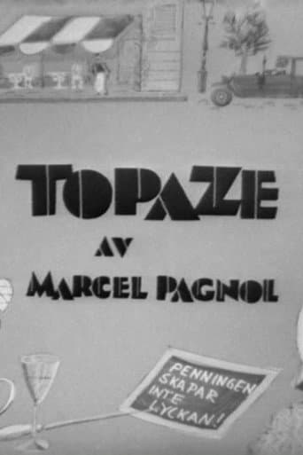 Topaze poster