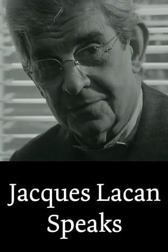 Jacques Lacan Speaks poster