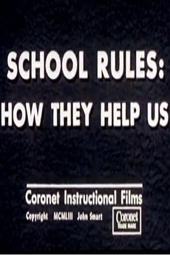 School Rules: How They Help Us poster