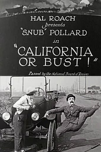 California or Bust poster