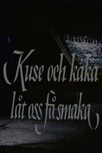 Kuse och kaka, låt oss få smaka poster