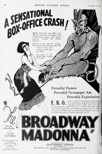 The Broadway Madonna poster
