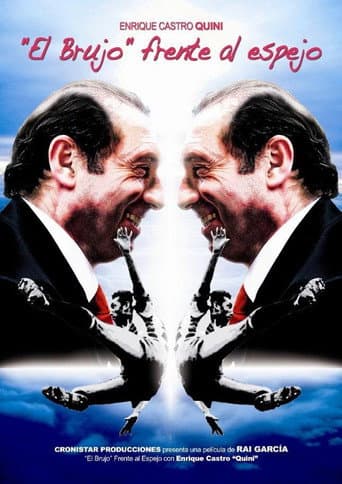 "El brujo" frente al espejo poster