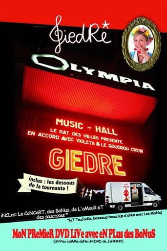 GiedRé à l'Olympia poster