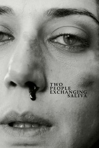 Two People Exchanging Saliva poster