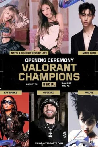 2024 VALORANT Champions Opening Ceremony poster