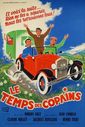 Le temps des copains poster